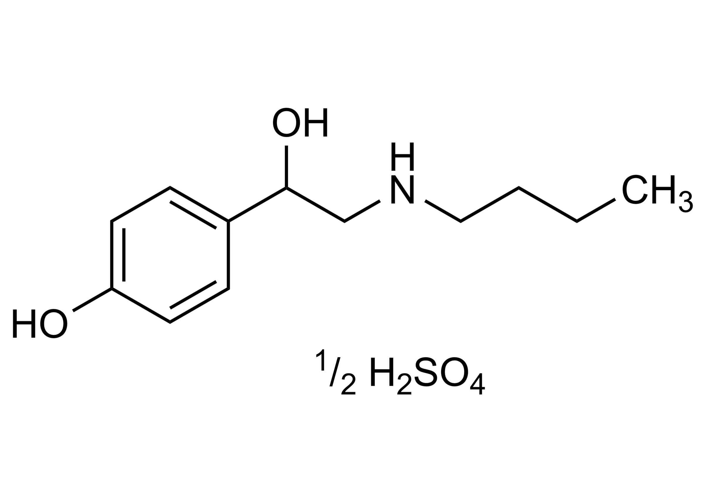 Bamethane hemisulfate molecular structure reference standard (CAS 5716-20-1)