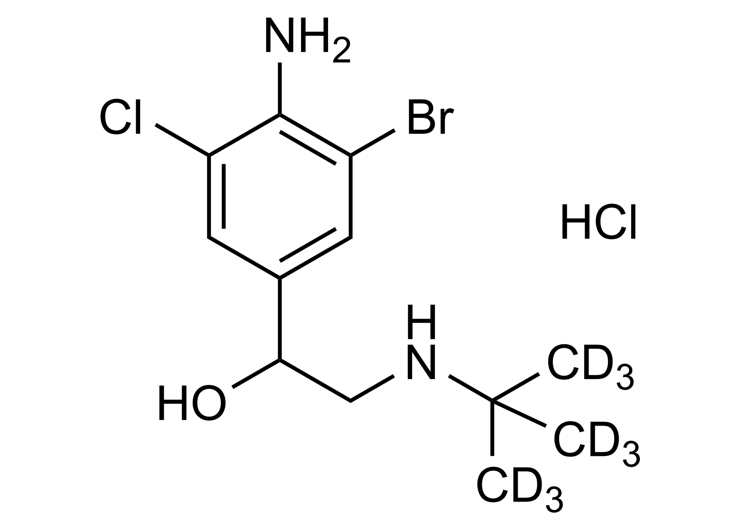Bromchlorbuterol-D9 hydrochloride reference standard for LC-MS/MS and GC-MS