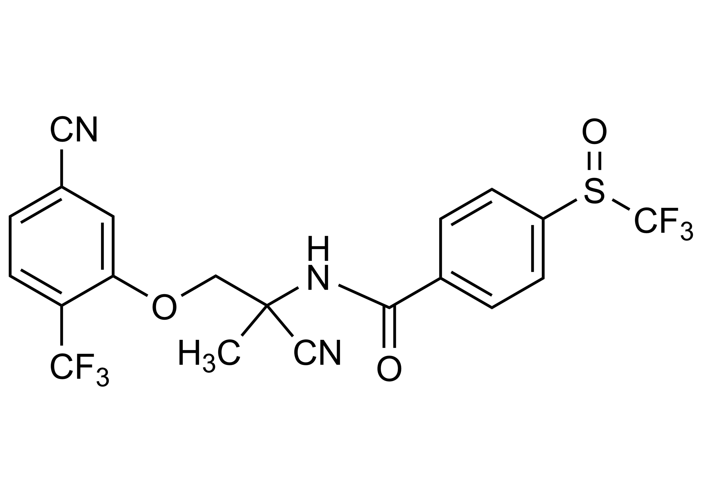 Monepantel sulfoxide reference standard (CAS 851976-72-2) molecular structure