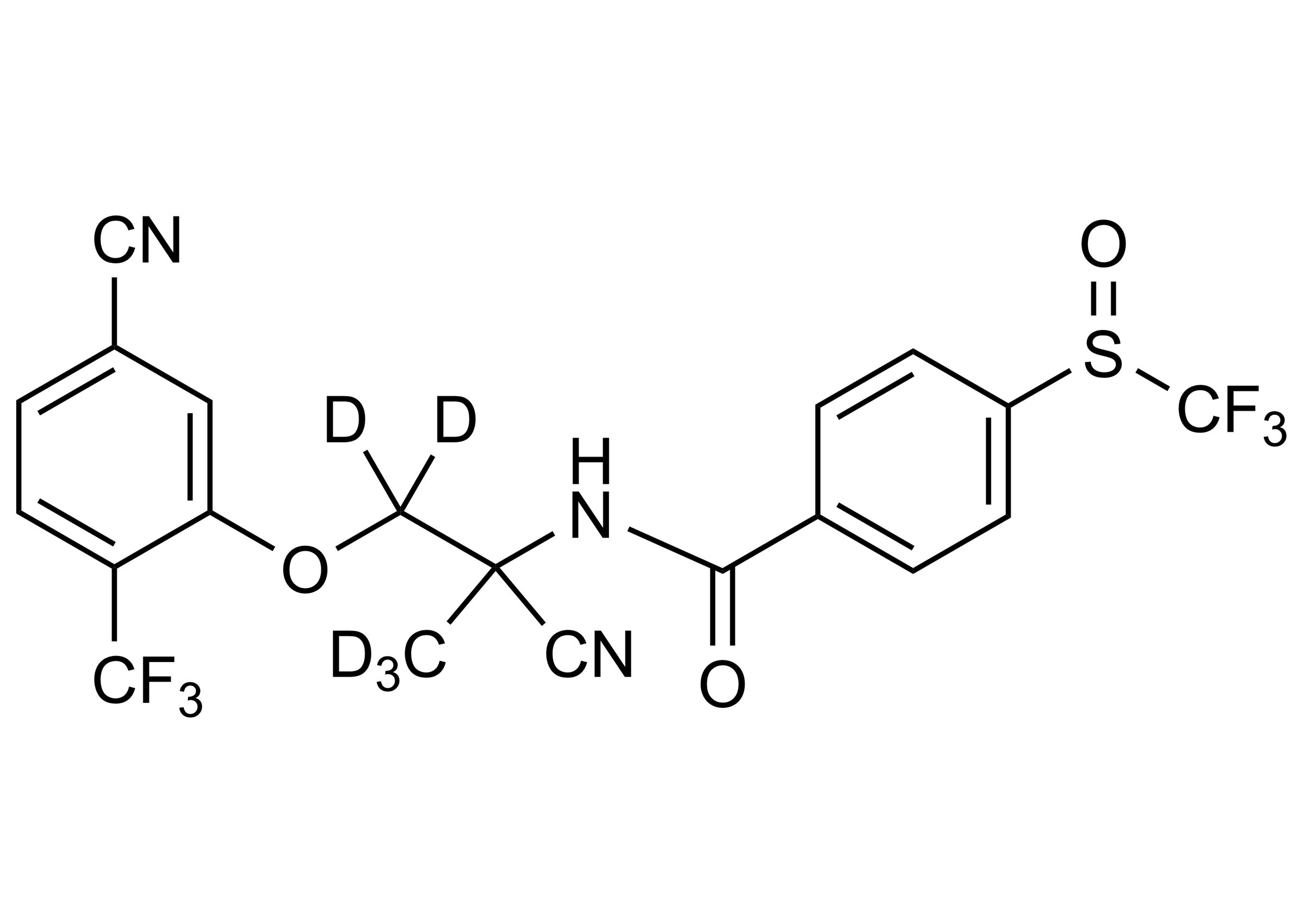 Monepantel sulfoxide D5 reference standard chemical structure for LC-MS/MS and GC-MS quantification