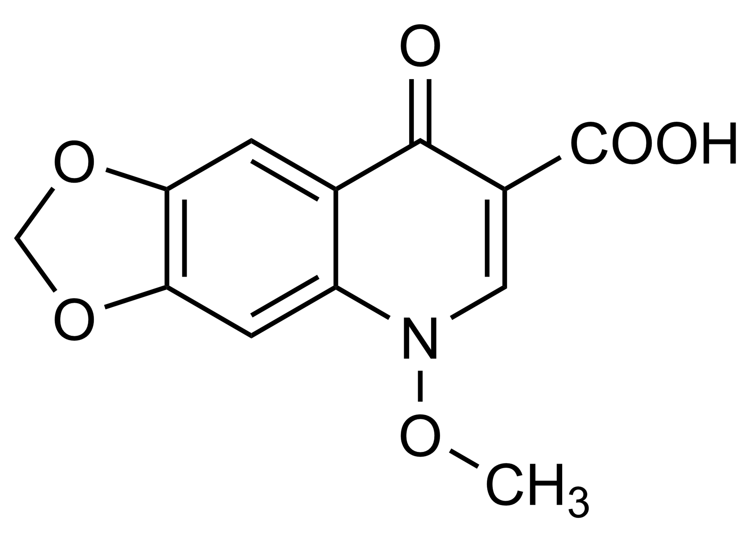Miloxacin (CAS 37065-29-5) reference standard chemical structure for LC-MS/MS and GC-MS calibration