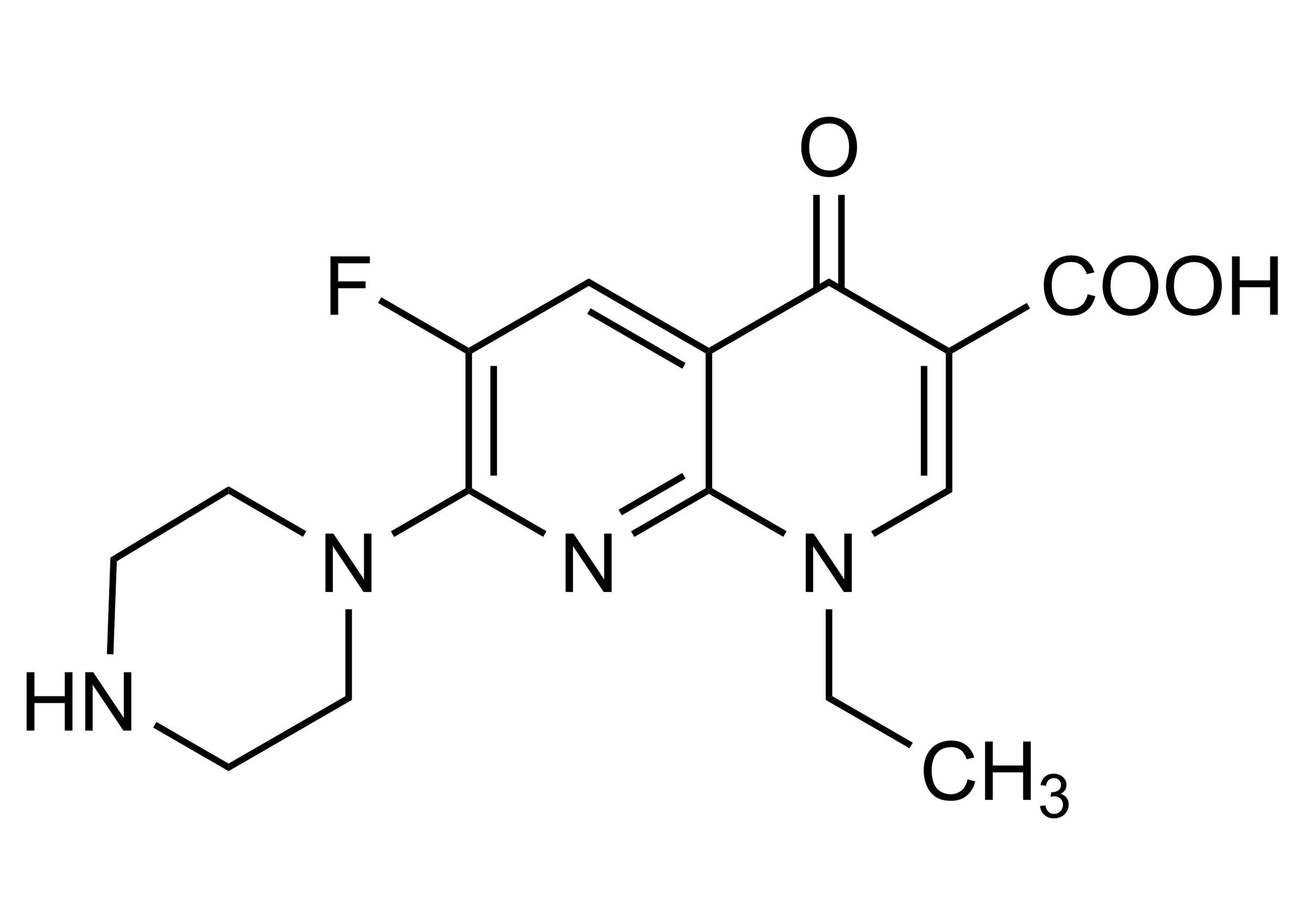 Enoxacin reference standard molecular structure CH046 by WITEGA Laboratorien Berlin-Adlershof GmbH