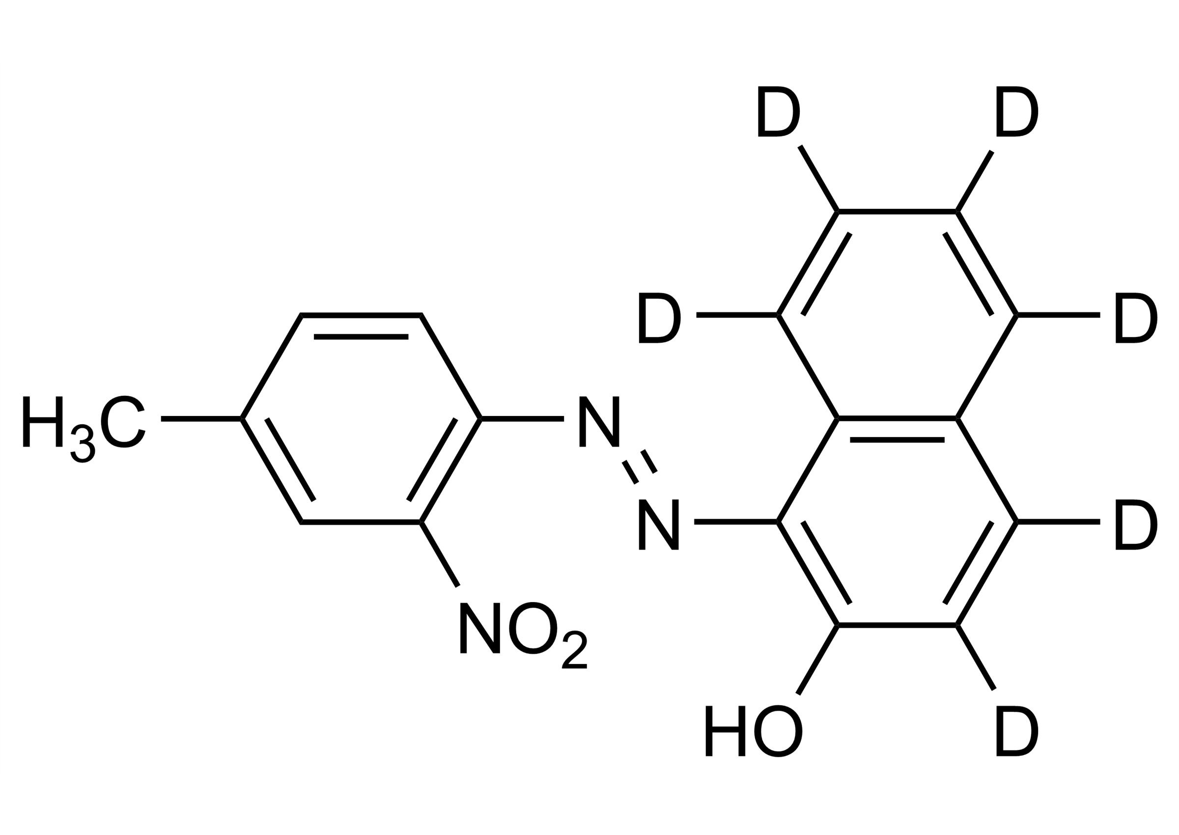 Toluidin Red D6 reference standard molecular structure by WITEGA Laboratorien Berlin-Adlershof GmbH