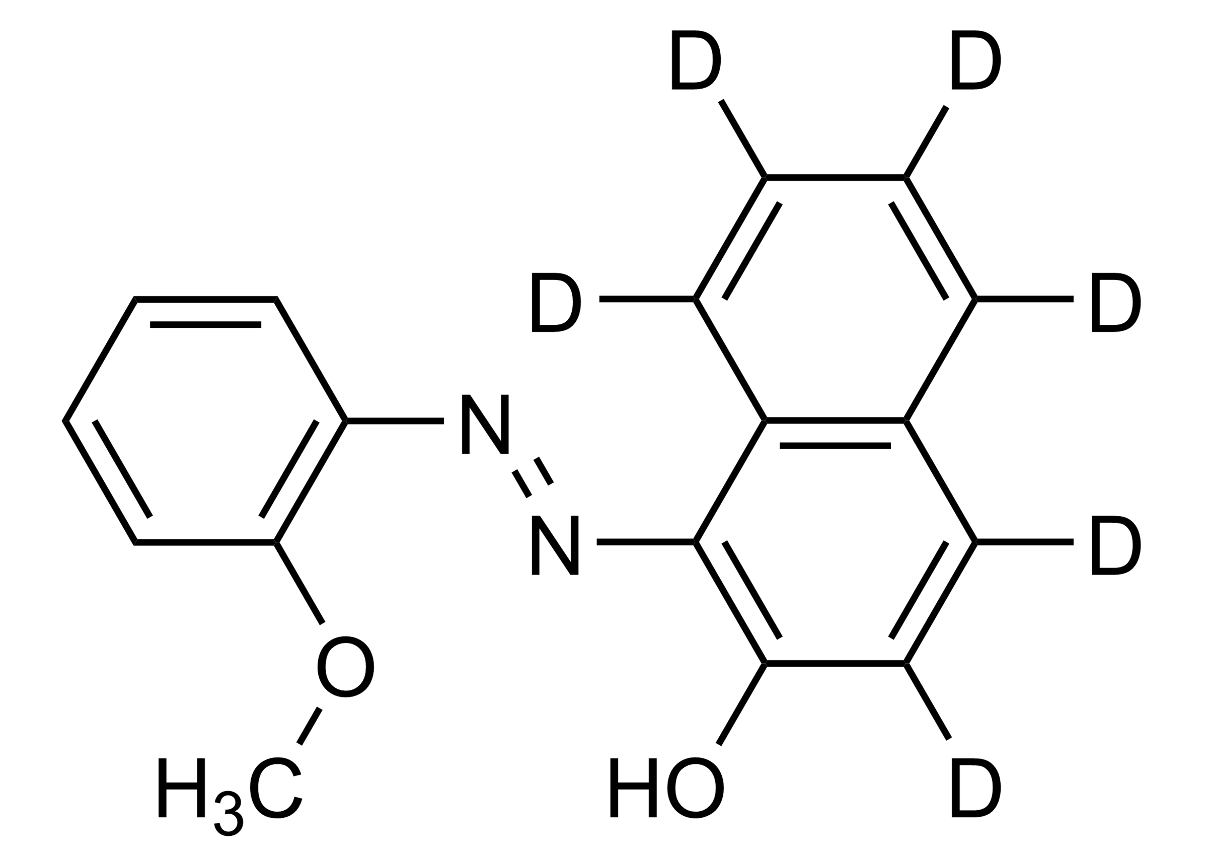 Sudan Red G-D6 molecular structure reference standard for LC-MS/MS and GC-MS quantification