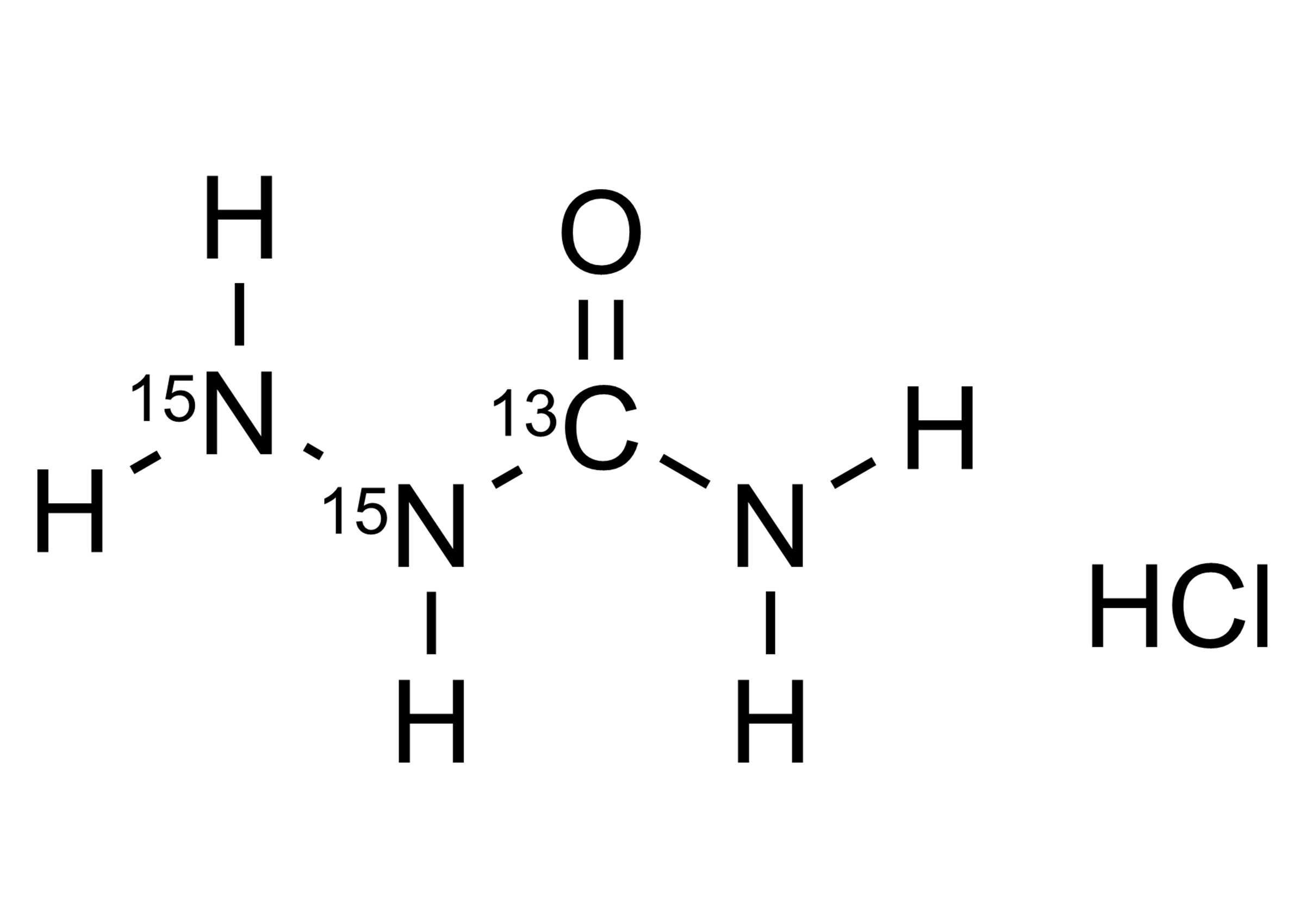SCA HCl 13C 15N2 Reference Standard Molecular Structure SCA HCl 13C 15N2 reference standard molecular structure by WITEGA Laboratorien Berlin-Adlershof GmbH