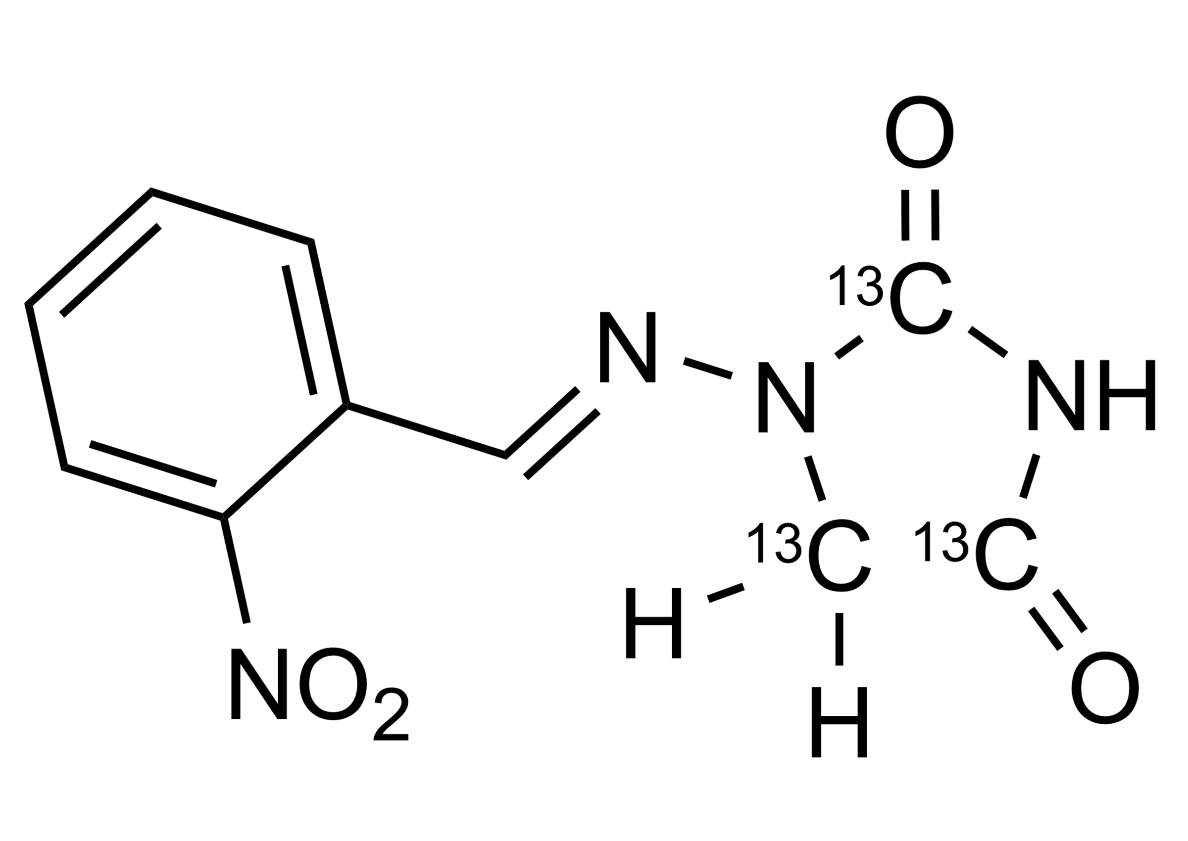 2-NP-AHD-13C3 reference standard molecular structure for LC-MS/MS and GC-MS