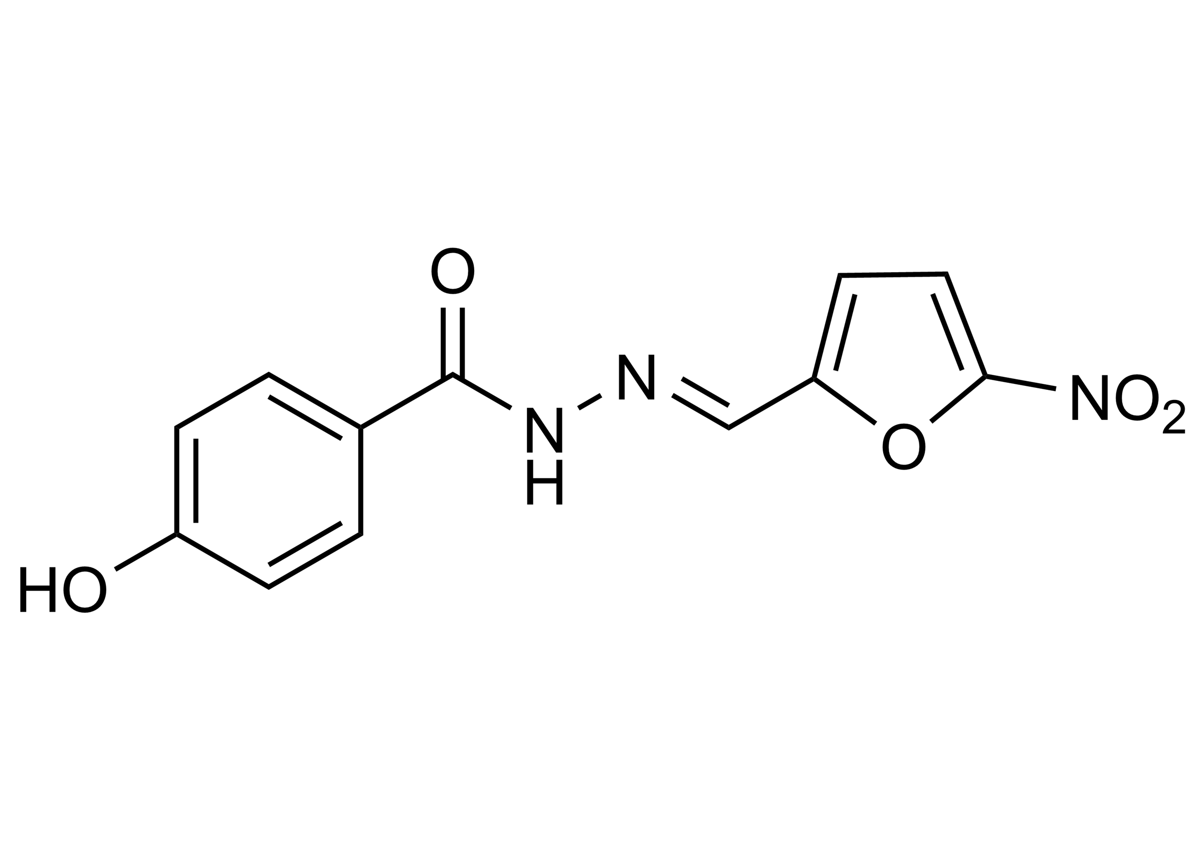 Nifuroxazide reference standard molecular structure for LC-MS/MS and GC-MS quantification