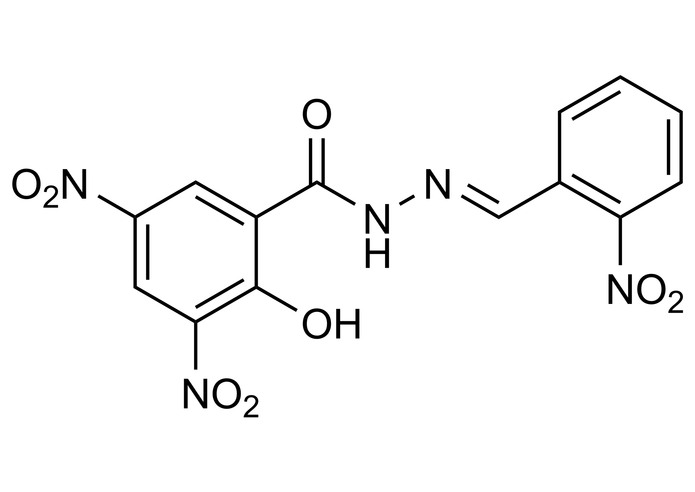 2-NP-DNSAH molecular structure reference standard (CAS 851368-01-9) for LC-MS/MS and GC-MS residue analysis