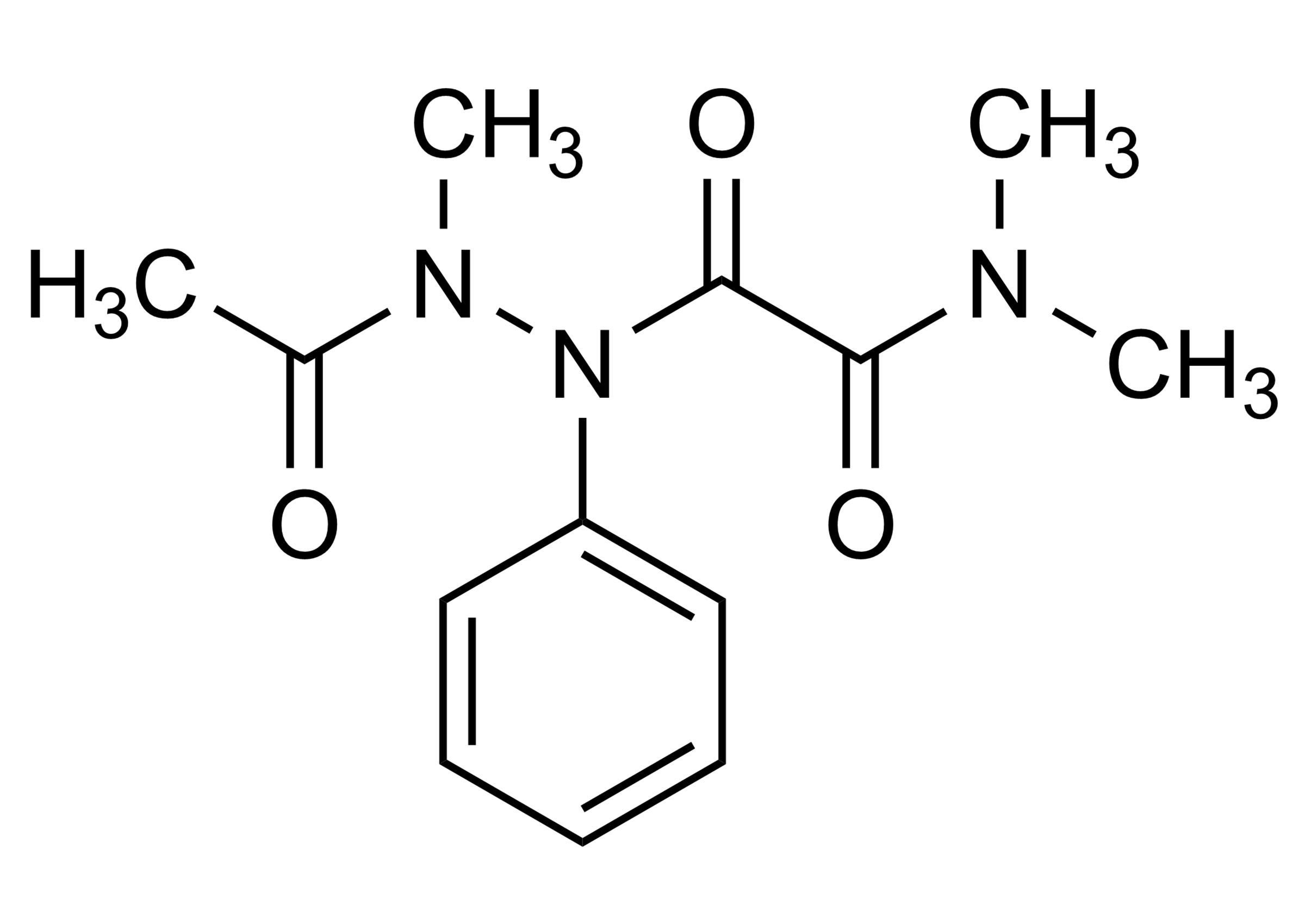 AMDOPH Reference Standard Structure (CAS 519-65-3) AMDOPH (CAS 519-65-3) reference standard molecular structure for LC-MS/MS and GC-MS