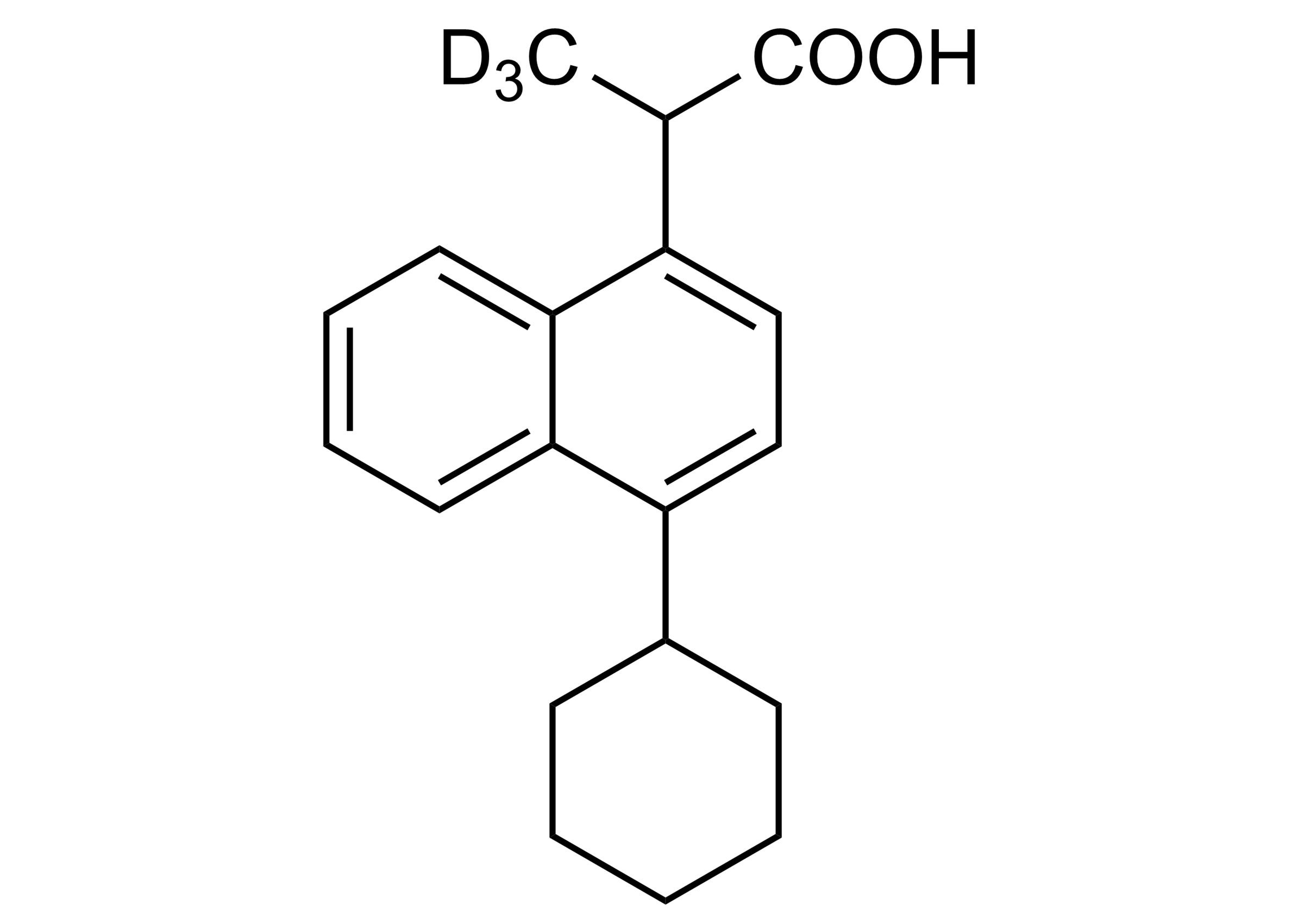 Vedaprofen D3 Reference Standard Structure - CAS 1185054-34-5 Vedaprofen D3 reference standard structure CAS 1185054-34-5