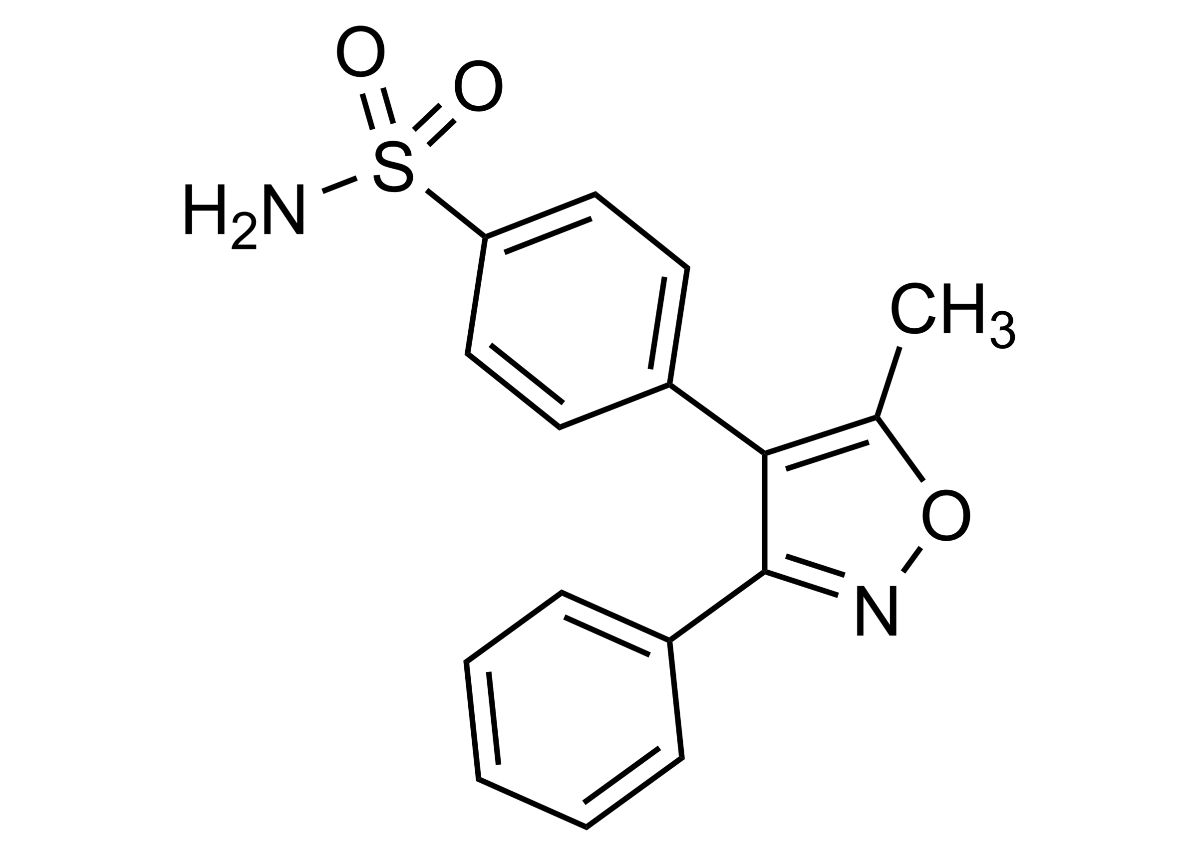 Valdecoxib molecular structure reference standard for LC-MS/MS and GC-MS analysis