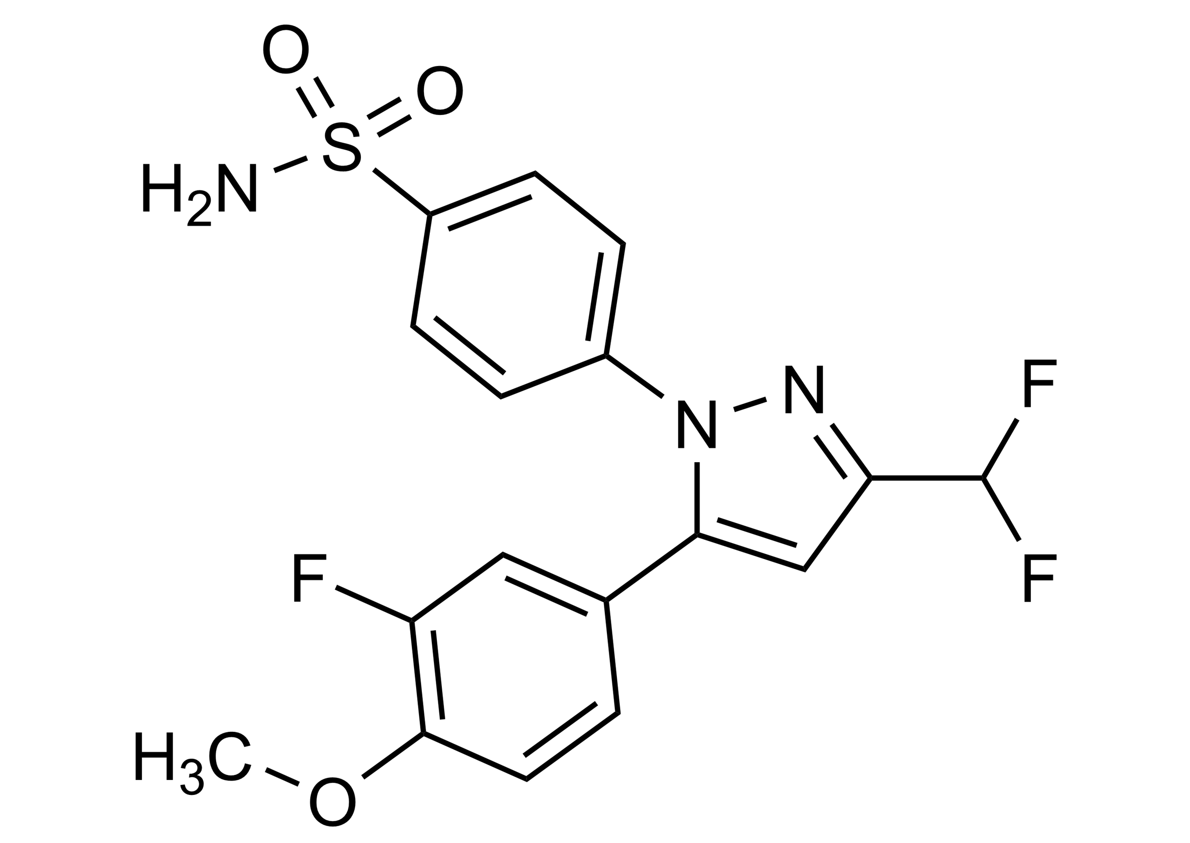 Deracoxib reference standard molecular structure for LC-MS/MS and GC-MS analysis (CAS 169590-41-4)