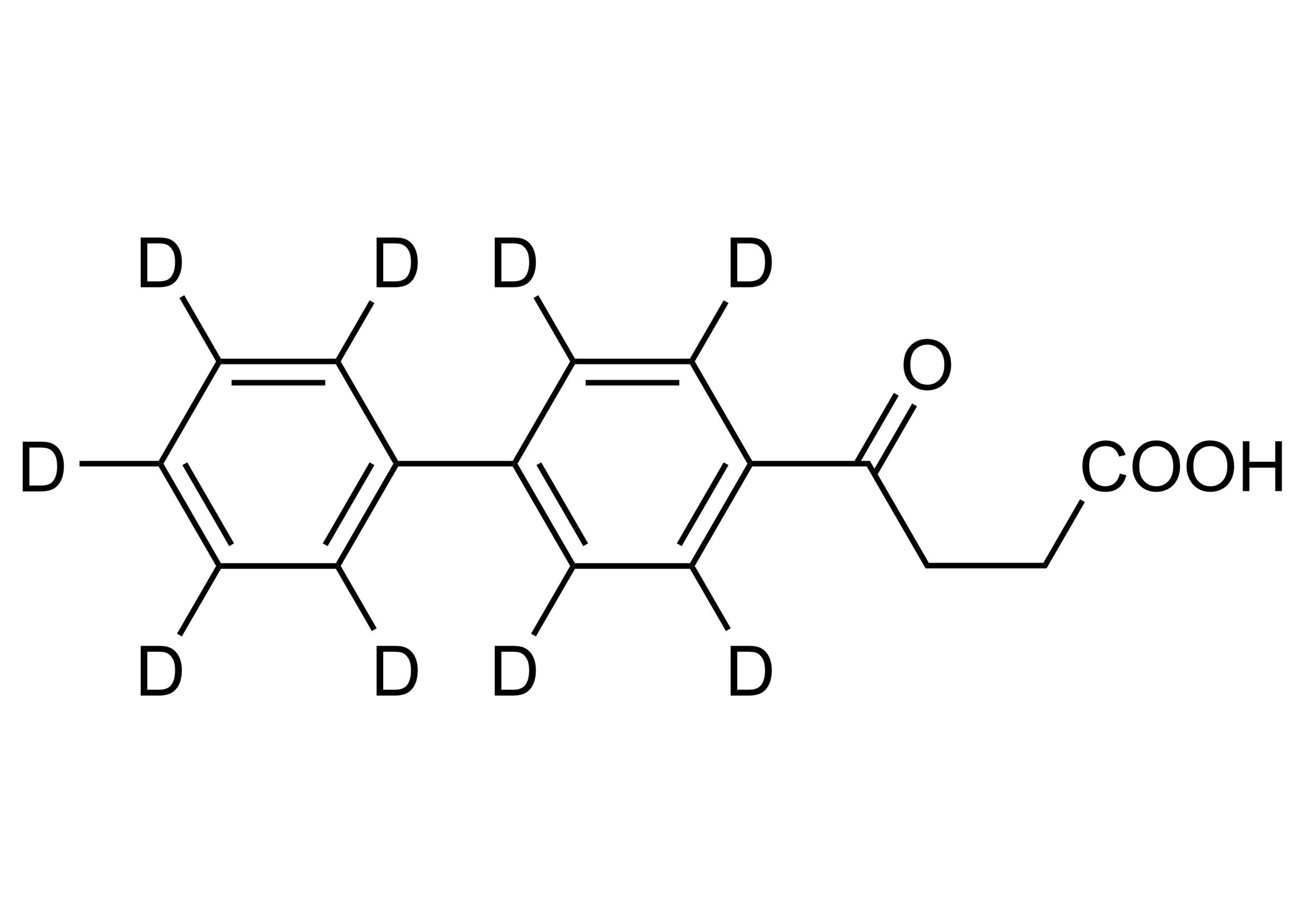 Fenbufen D9 reference standard (CAS 1189940-96-2) molecular structure