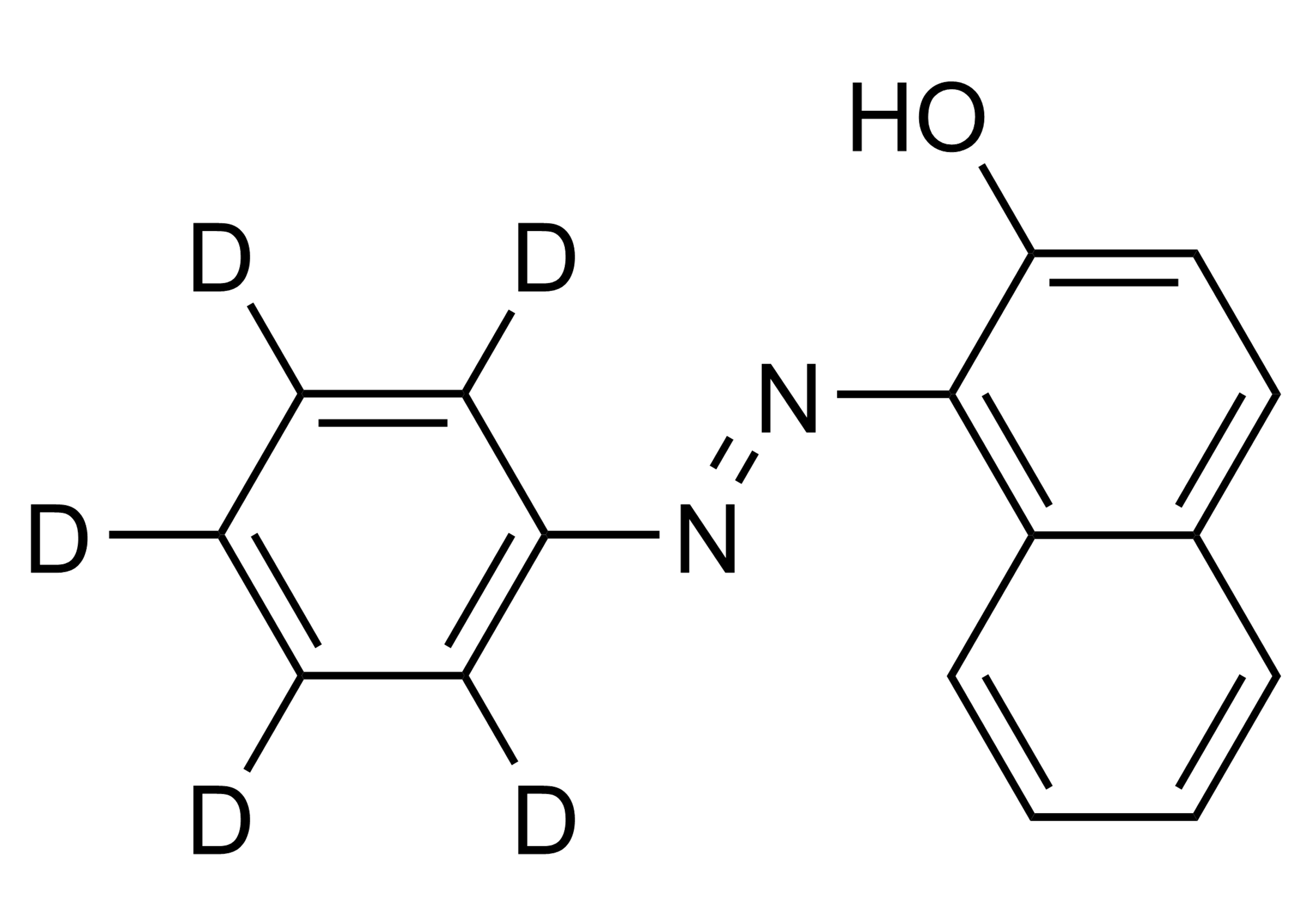Sudan I D5 reference standard molecular structure for LC-MS/MS and GC-MS calibration