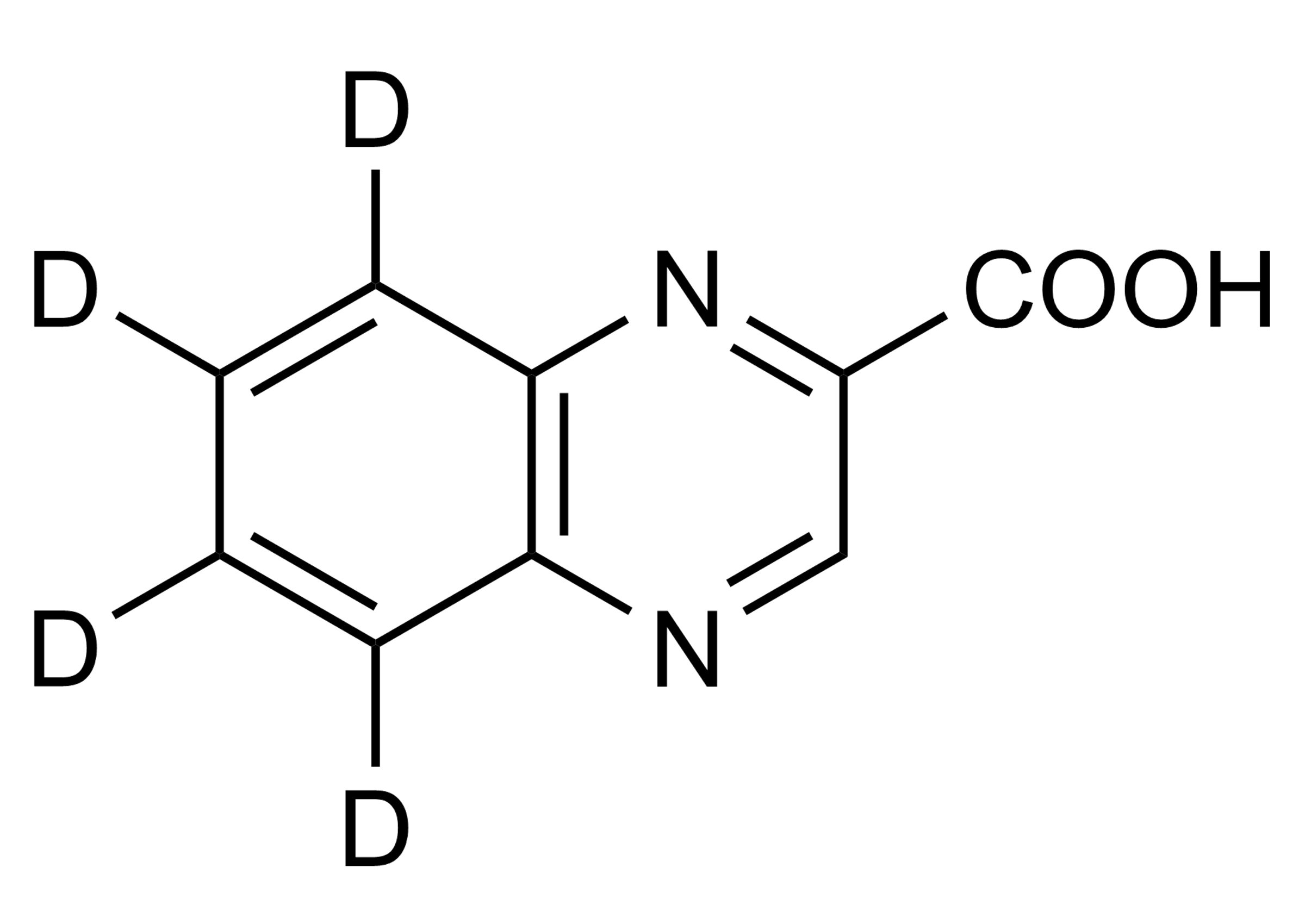 QCA D4 Reference Standard Structure QCA D4 reference standard molecular structure for LC-MS/MS and GC-MS calibration (CAS 2244217-89-6)