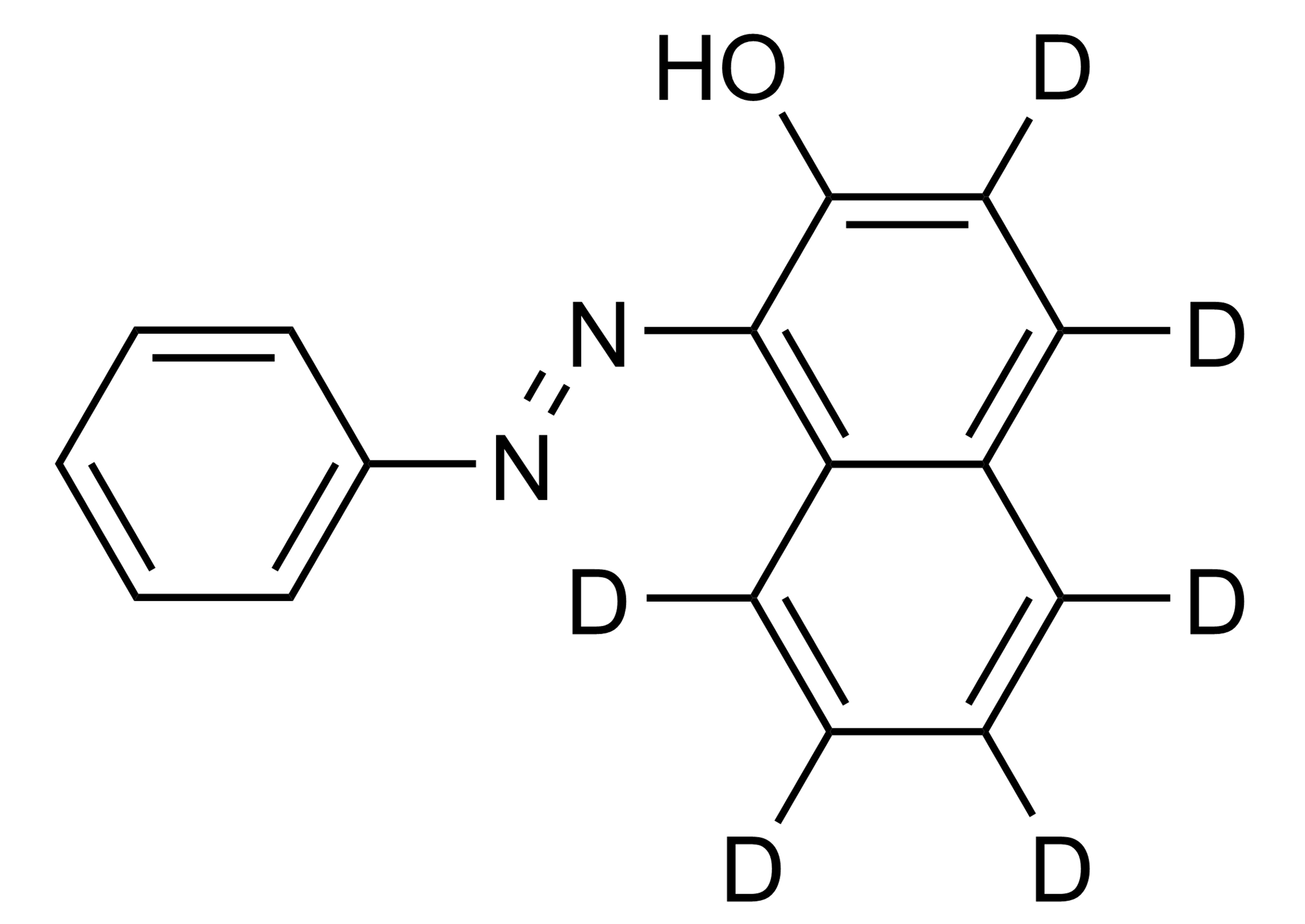 Sudan I D6 reference standard molecular structure CAS 1014689-14-5