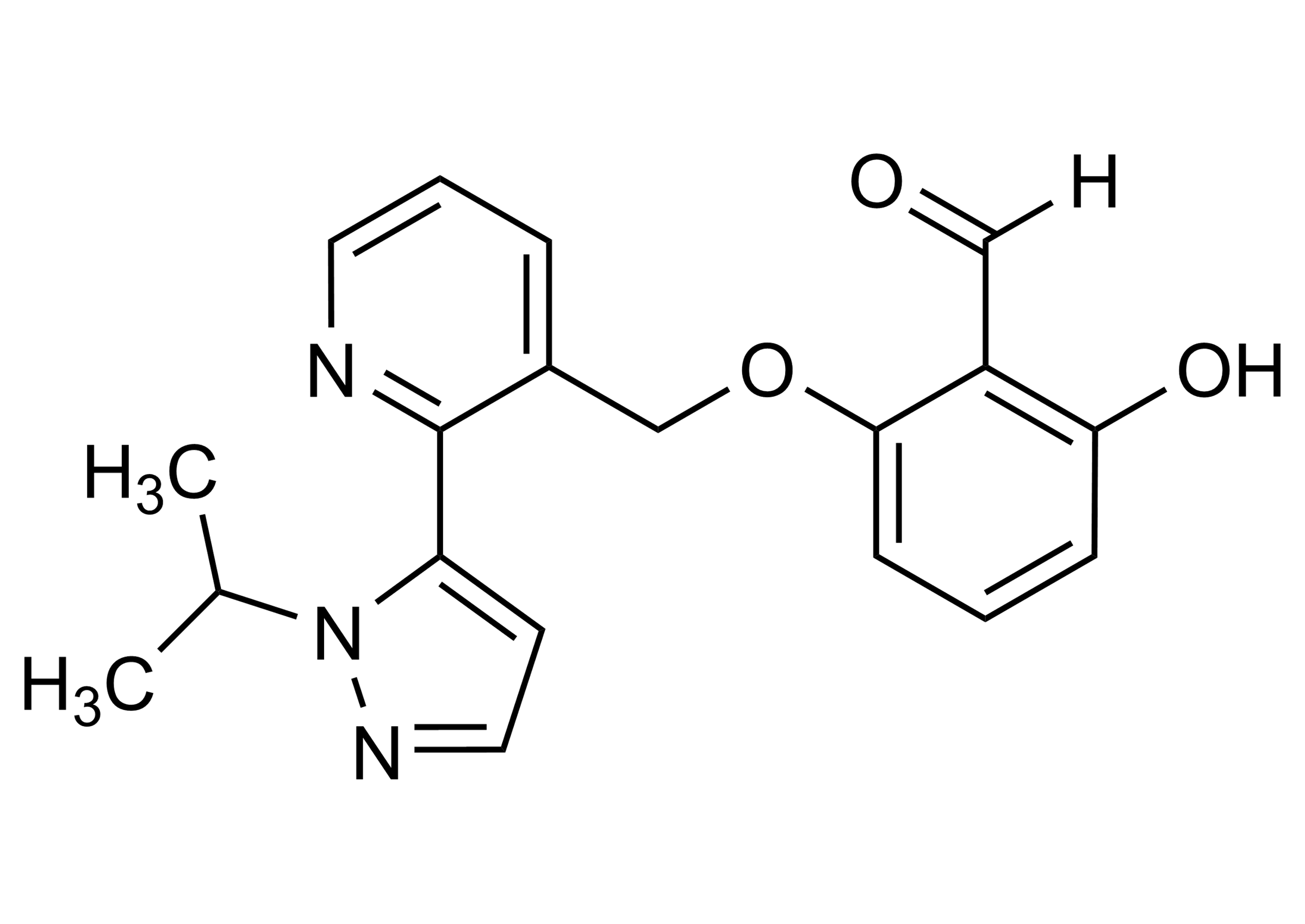 Voxelotor reference standard molecular structure (CAS 1446321-46-5)