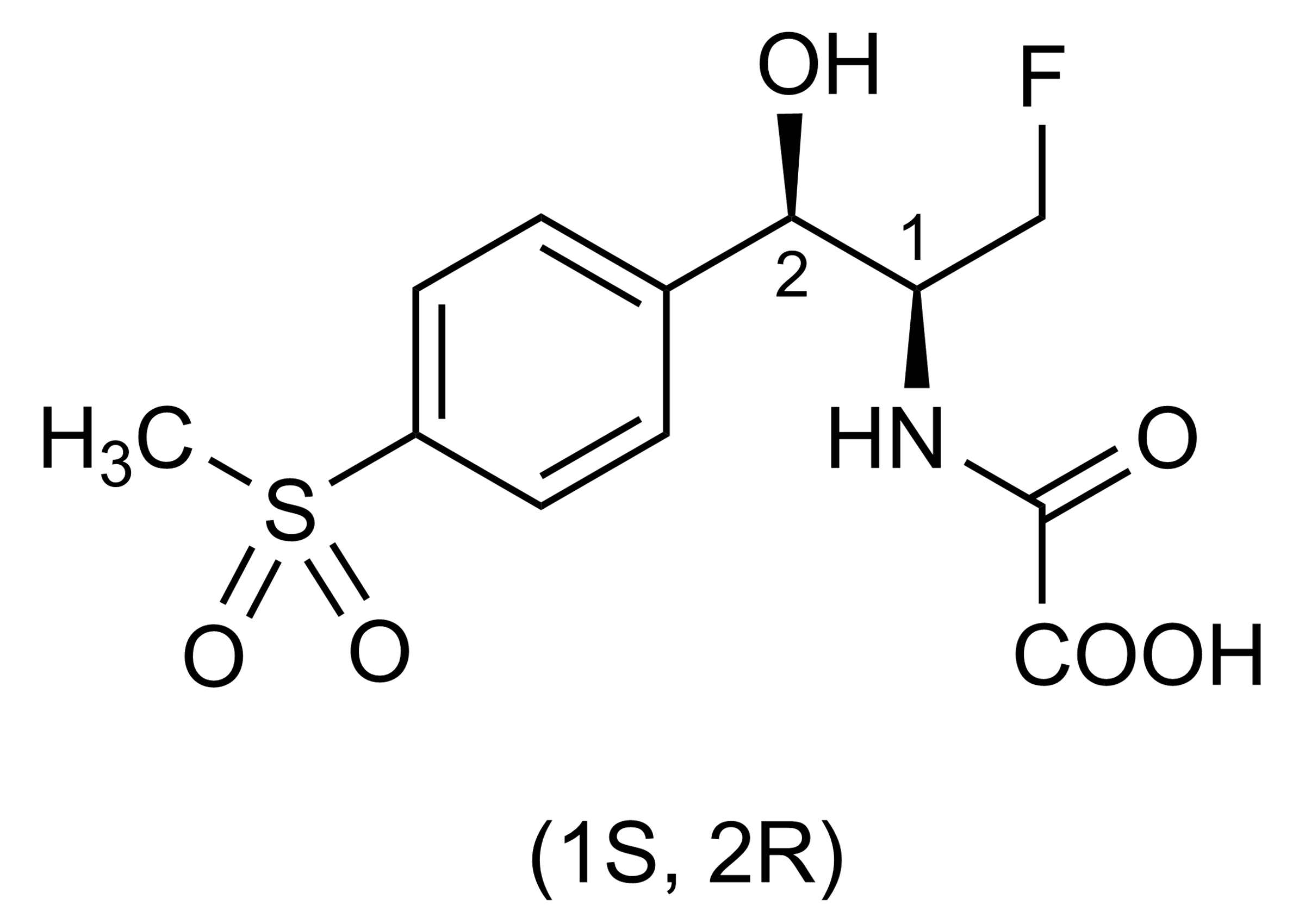 Florfenicol oxamic acid Reference Standard Structure Florfenicol oxamic acid reference standard molecular structure (CAS 138872-88-5)