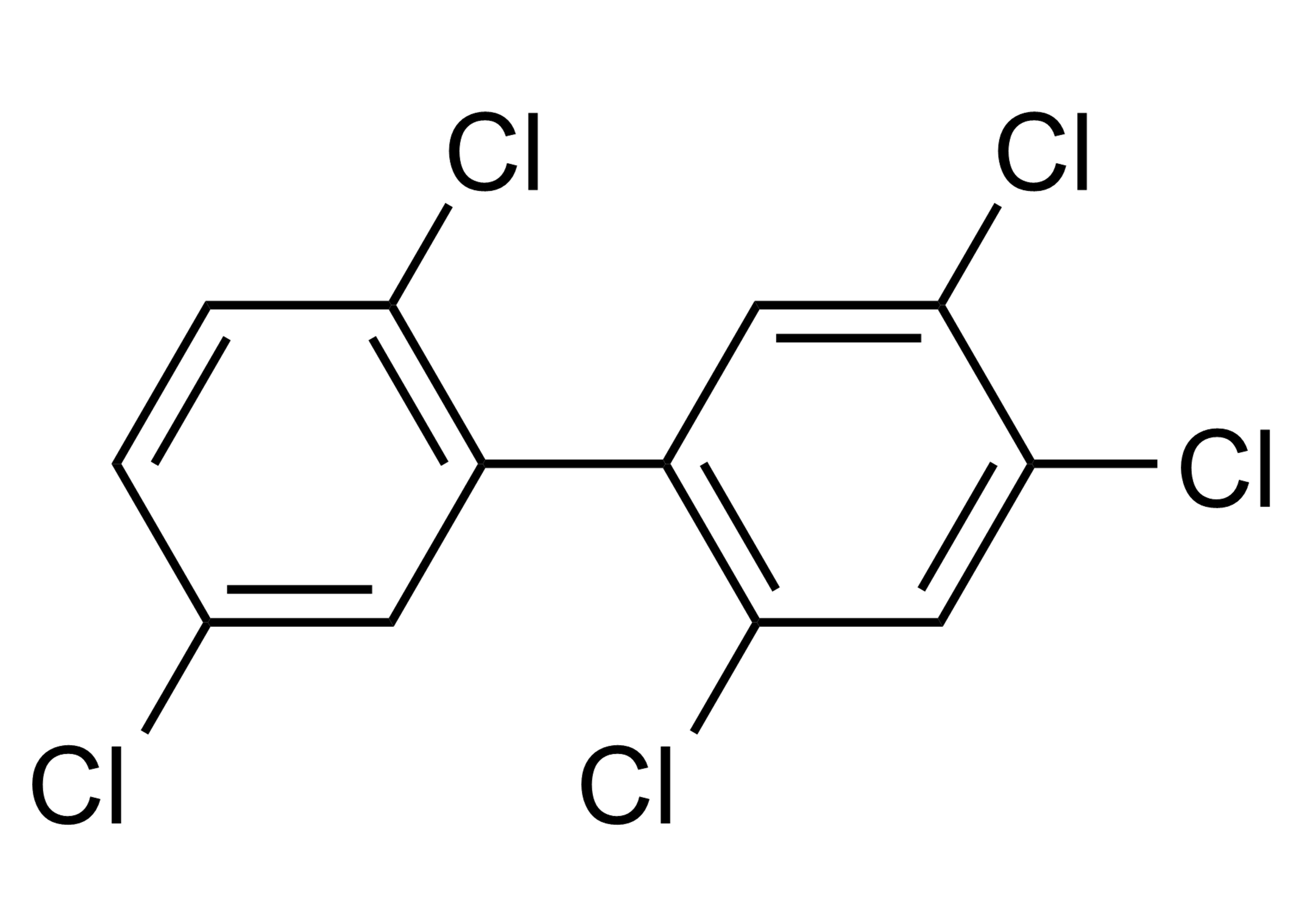 PCB 101 Reference Standard Molecular Structure CAS 37680-73-2 PCB 101 reference standard molecular structure (CAS 37680-73-2)