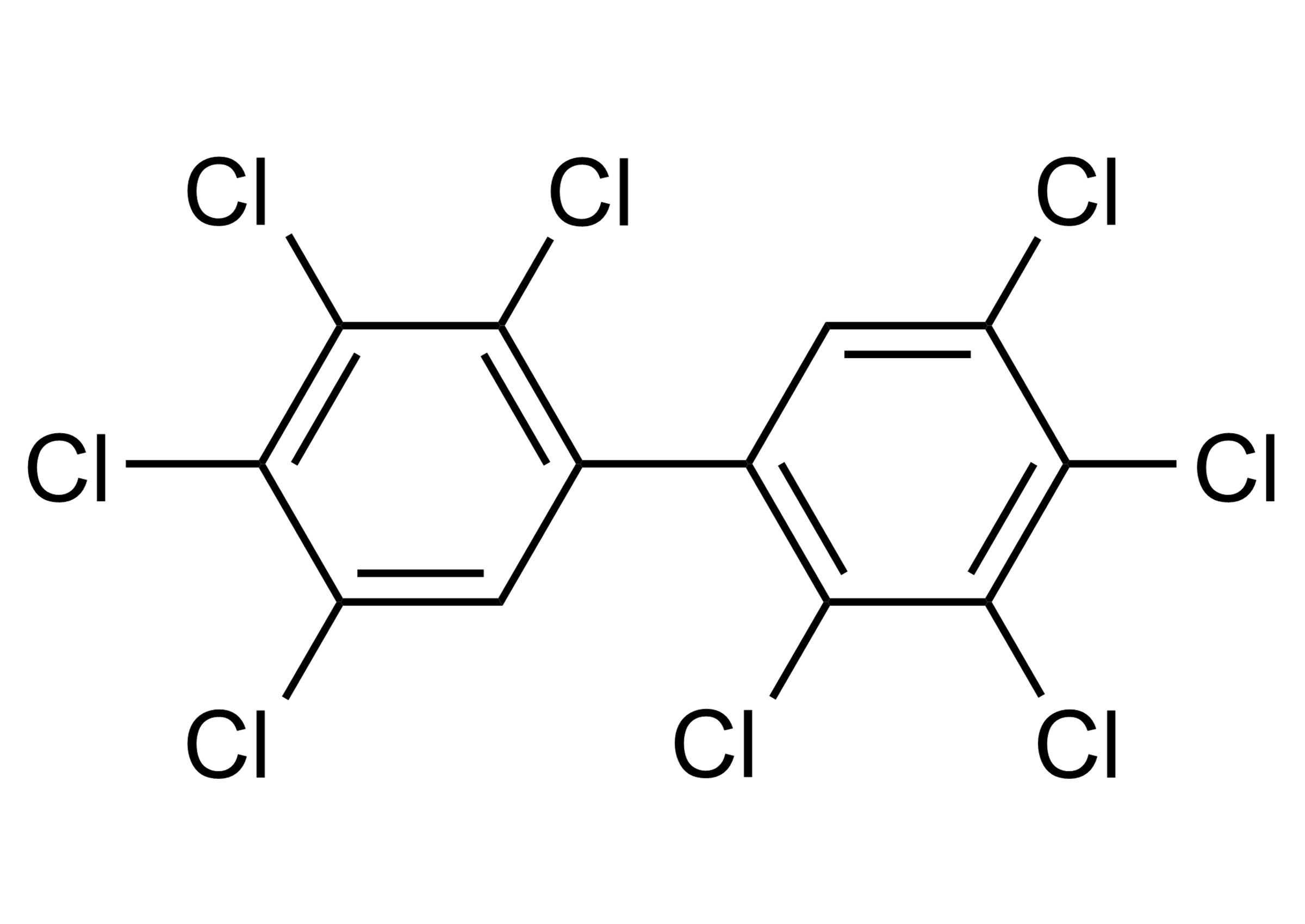 PCB 194 Reference Standard Structure - CAS 35694-08-7 PCB 194 reference standard molecular structure (CAS 35694-08-7) for LC-MS/MS and GC-MS