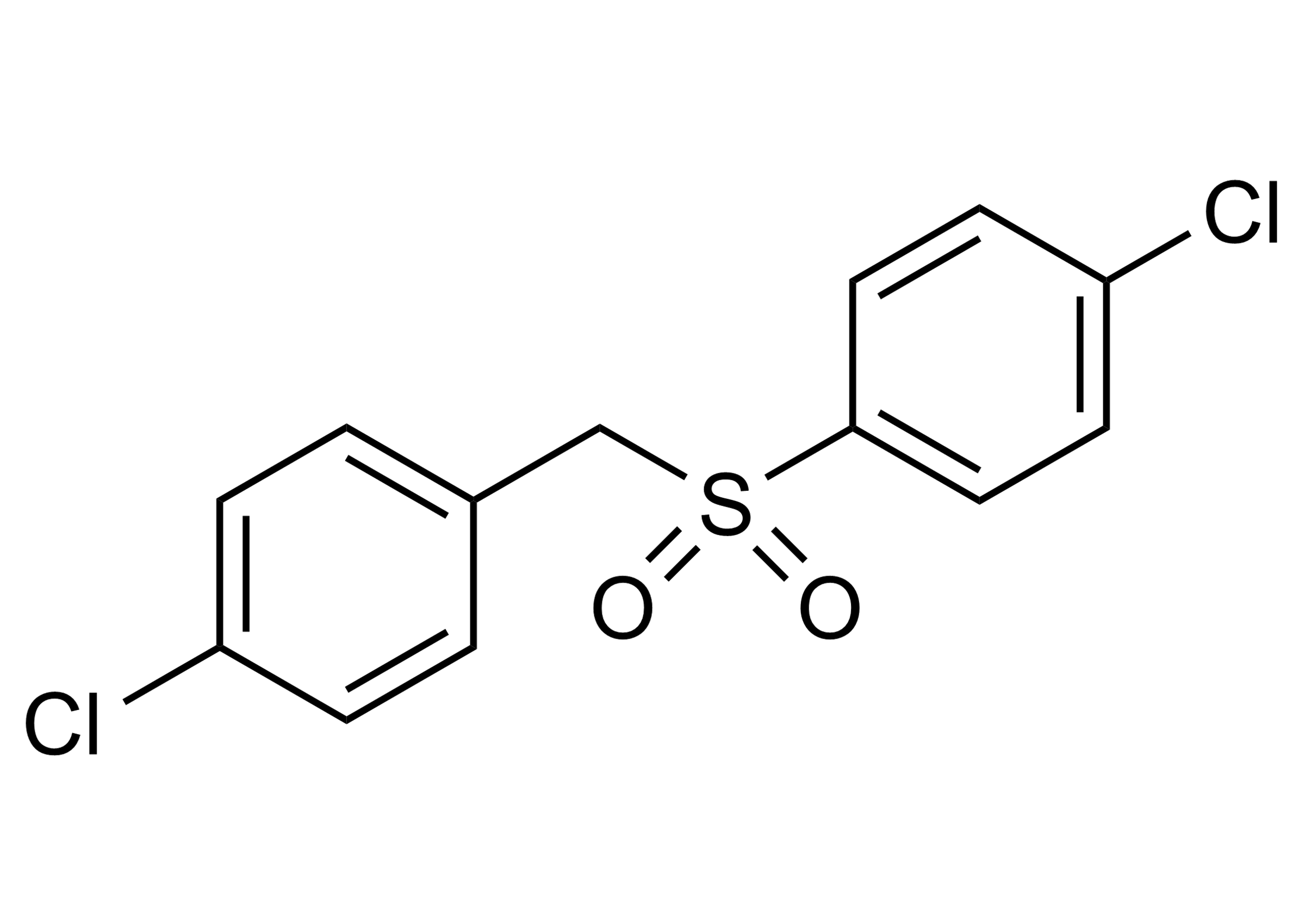 Chlorbenside Sulfone Reference Standard Structure Chlorbenside sulfone reference standard structure CAS 7082-99-7