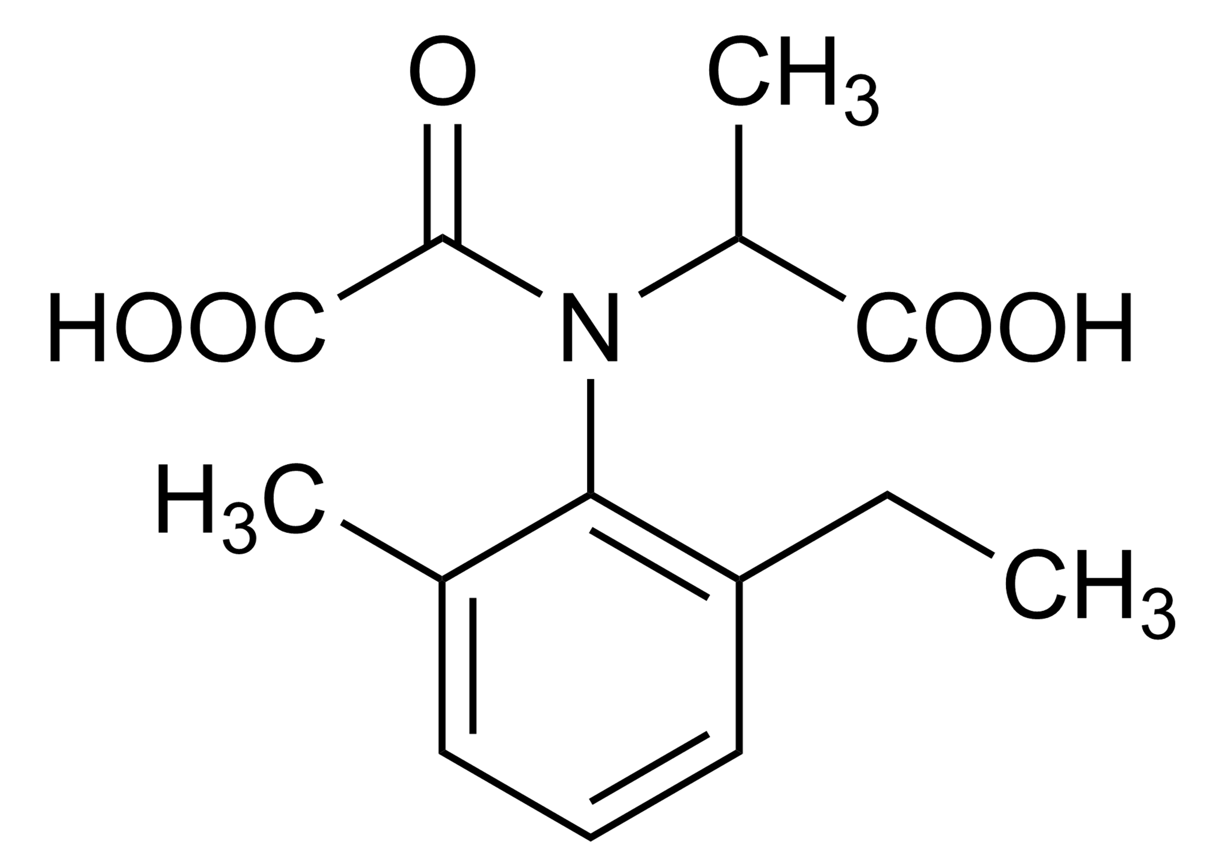 Metolachlor Metabolite CGA 357704 racemate reference standard molecular structure
