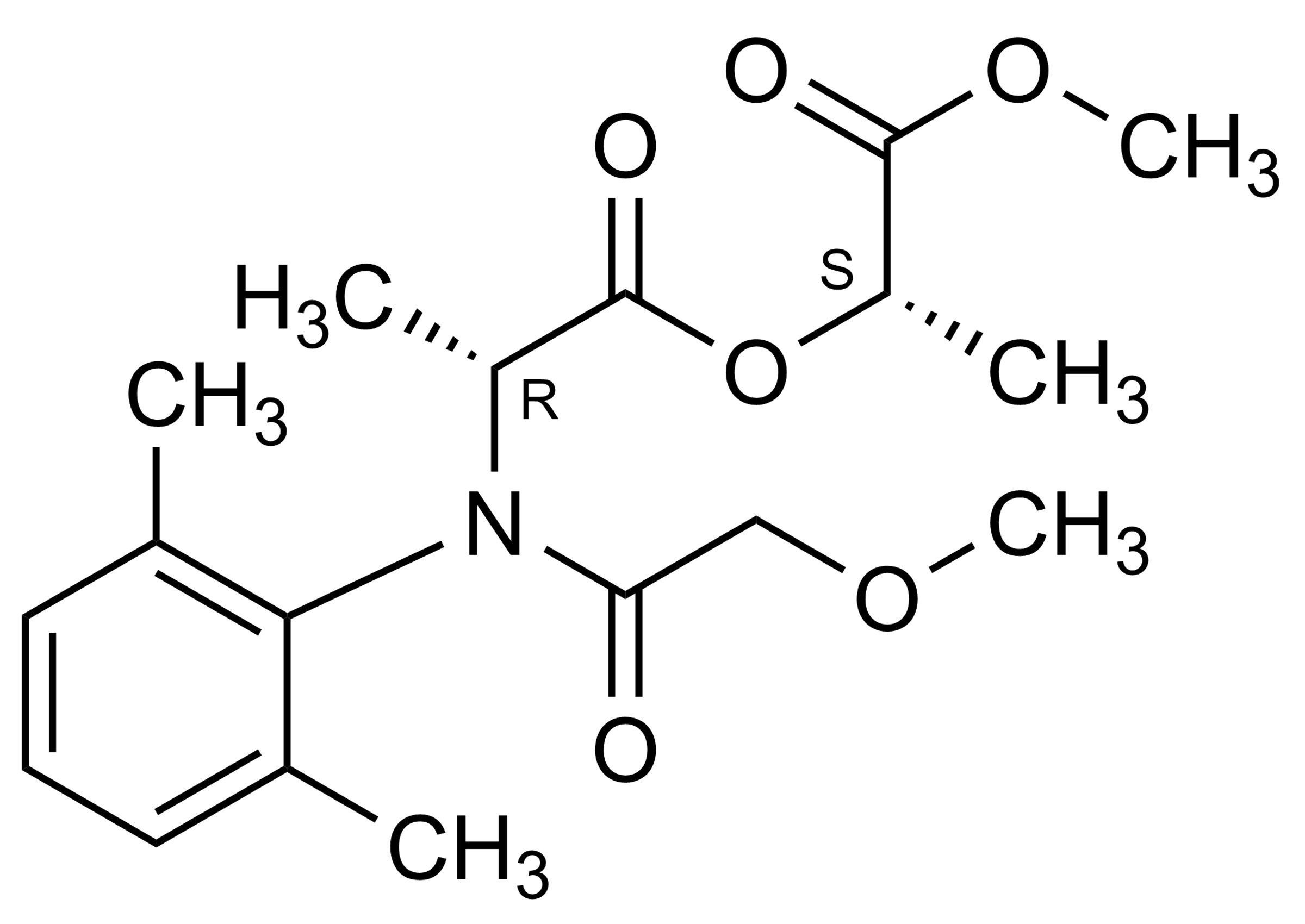 RS Metalaxyl Metabolite CGA 226048 reference standard molecular structure