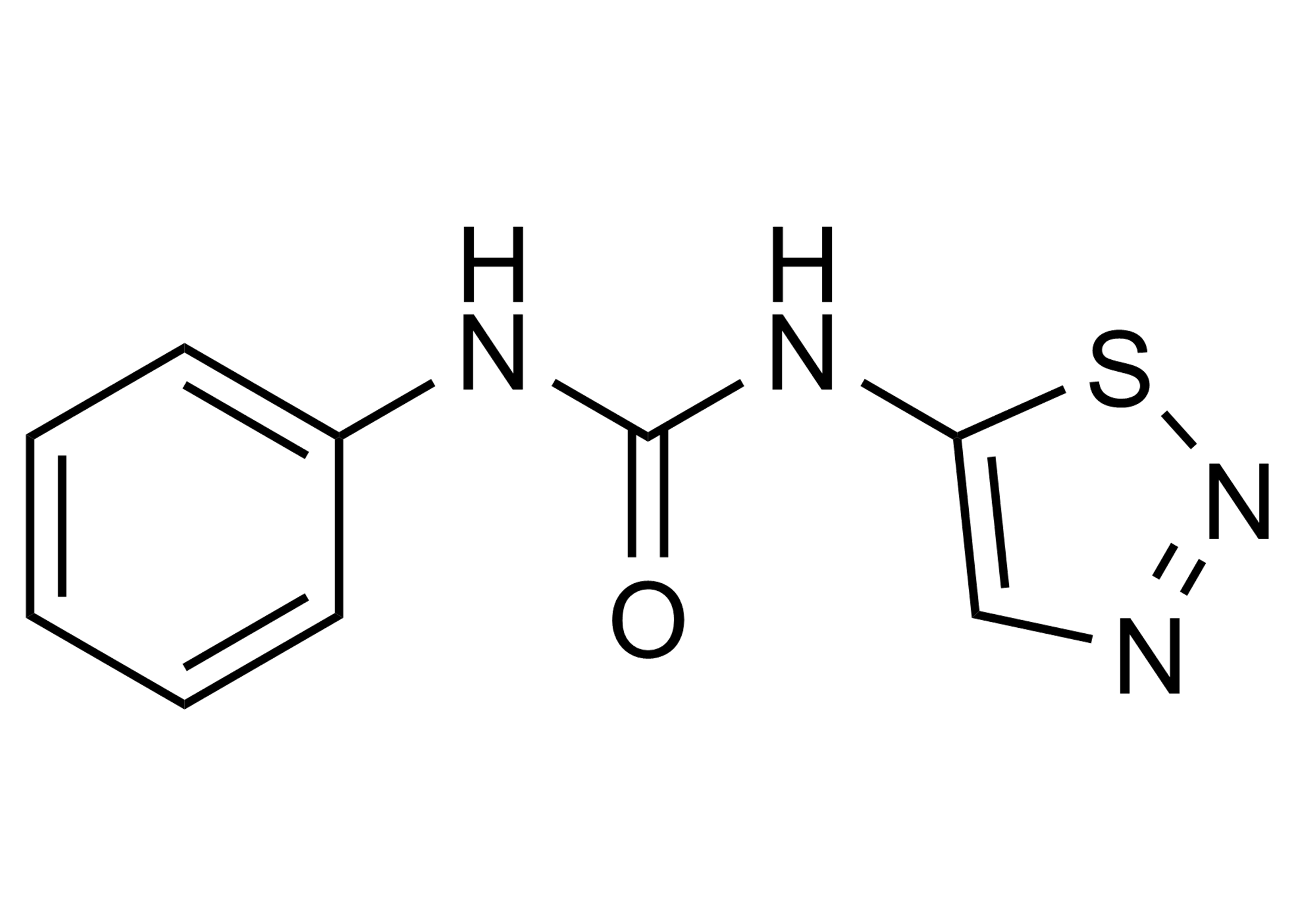 Thidiazuron reference standard molecular structure (CAS 51707-55-2) for LC-MS/MS and GC-MS