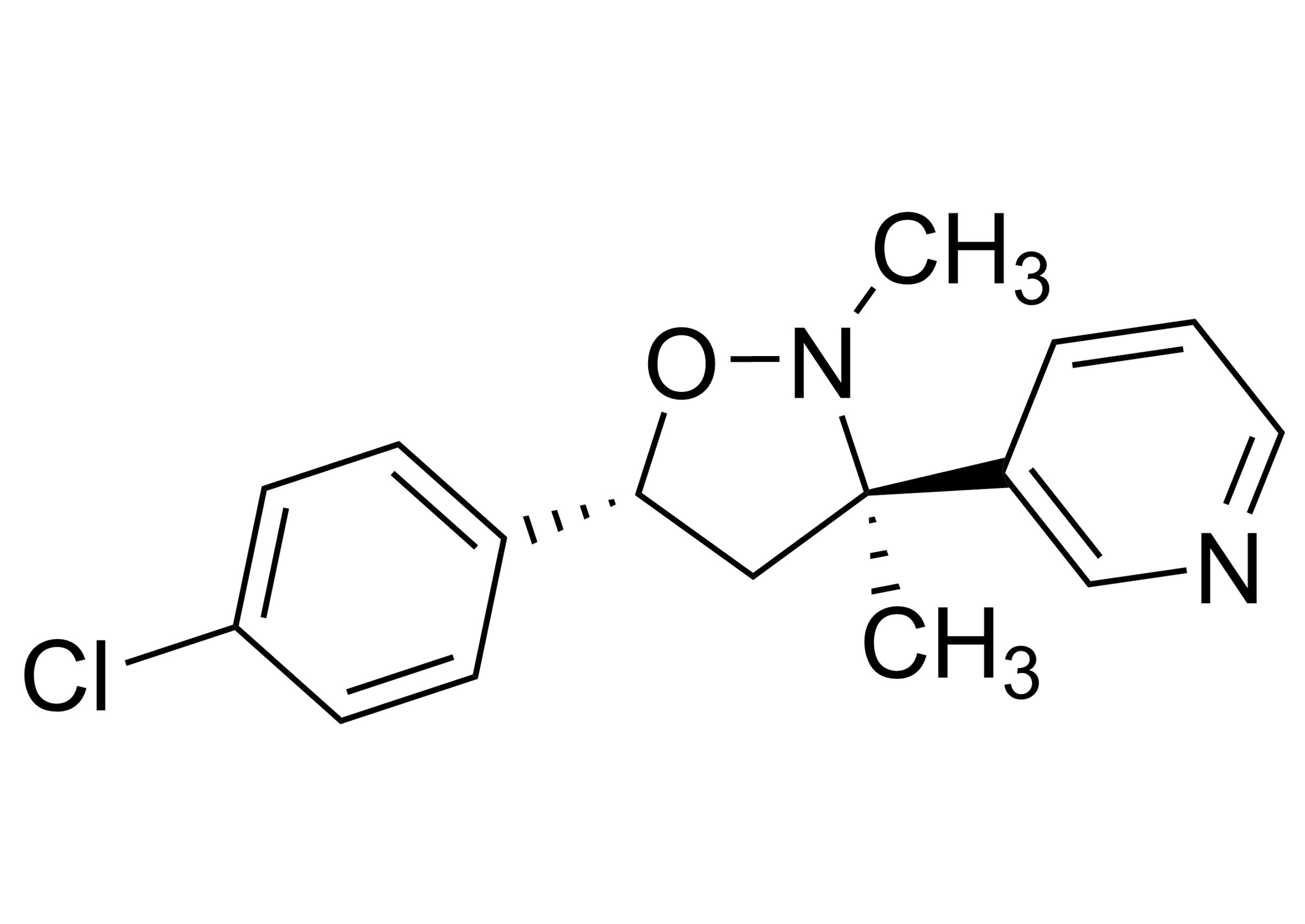 trans Pyrisoxazole reference standard molecular structure for LC-MS/MS and GC-MS analysis
