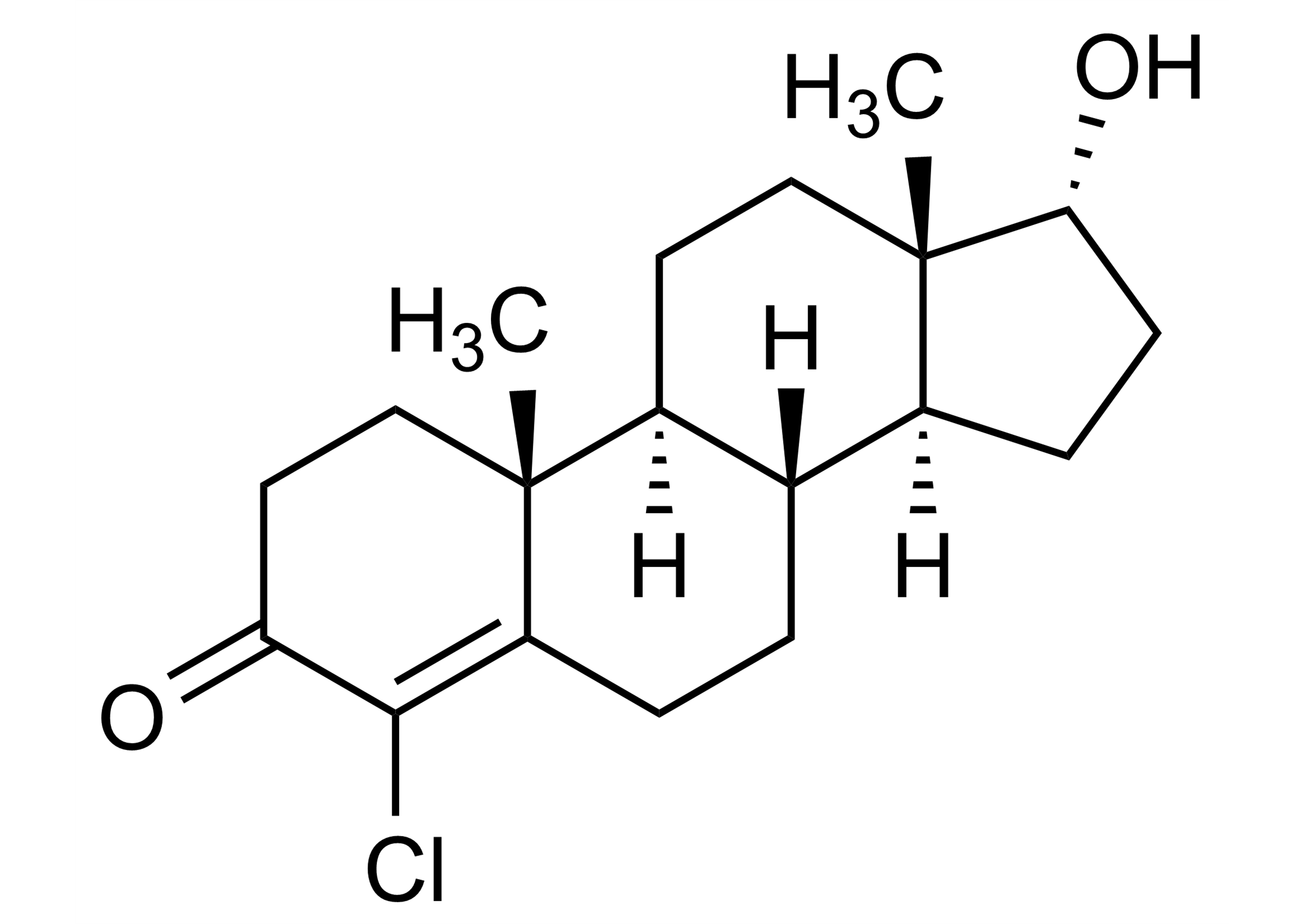 17 alpha Clostebol Reference Standard - WITEGA 17 alpha Clostebol reference standard for LC-MS/MS and GC-MS quantification (CAS 155021-07-1)